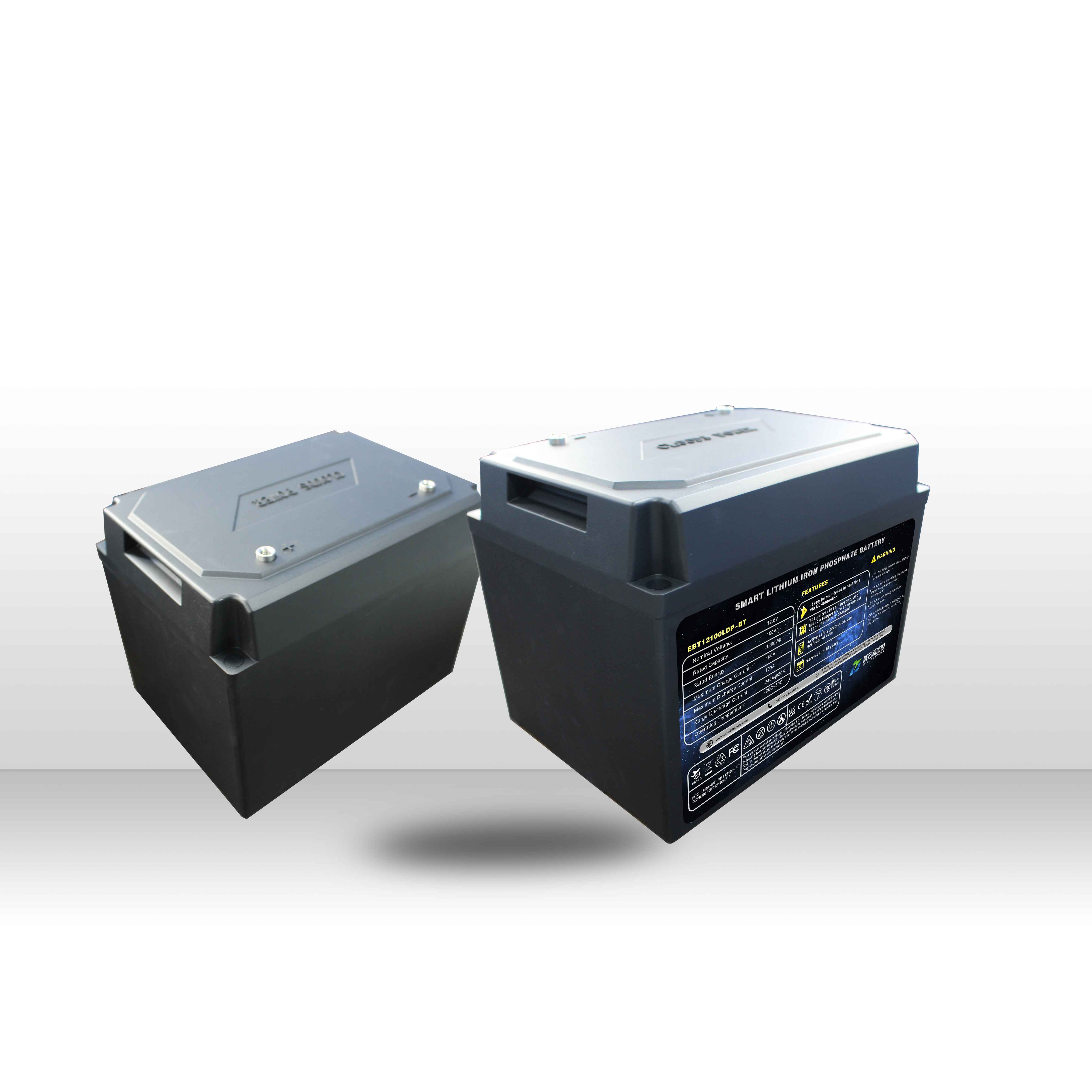 12.8V100AH磷酸铁锂电池制造商的大篷车制造商