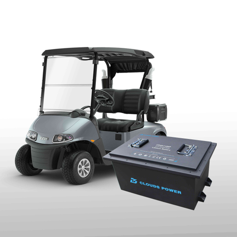 云电源51.2v105AH LIFEPO4 CUSHMAN电动高尔夫球车电池
